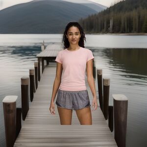 Lululemon Hotty Hot Short II Inseam 2" in Heathered Gray - Size 6